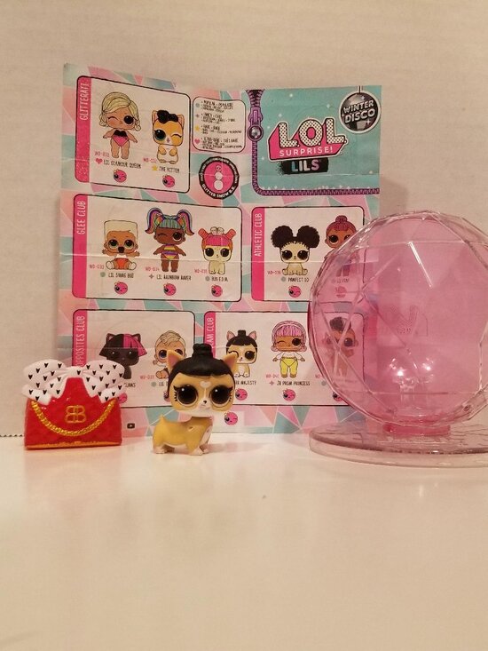 L.O.L. Surprise! Other - L.O.L. Surprise! Lils Pets "Grr Majesty" Winter Disco Glitter Snow BB, VGUC